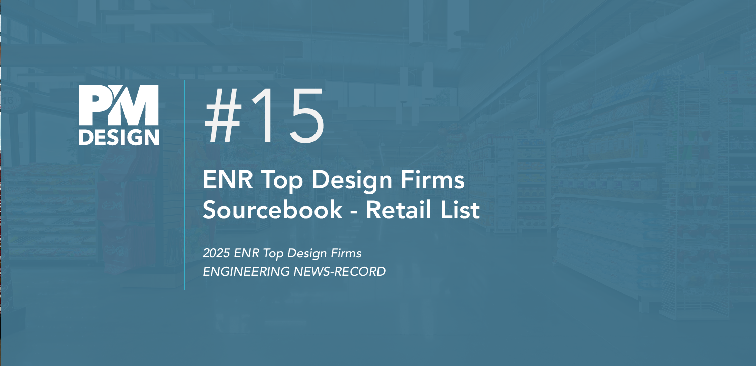 PM Design Recognized in ENR's 2025 Top Design Firms Rankings