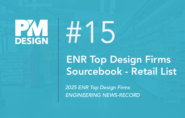 PM Design Recognized in ENR's 2025 Top Design Firms Rankings