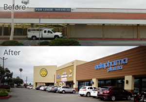 Garden Grove before and after